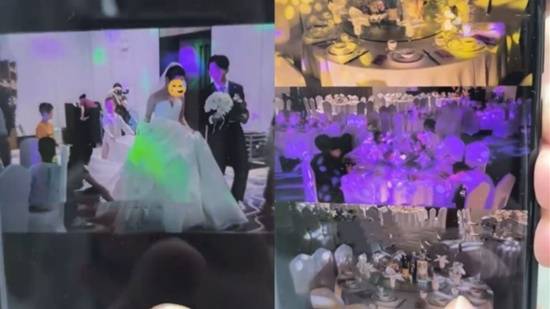 新人花6.6万定制婚礼被打绿光 婚礼像“迪厅” 新人花6.6万定制婚礼被打绿光 婚礼像“迪厅”