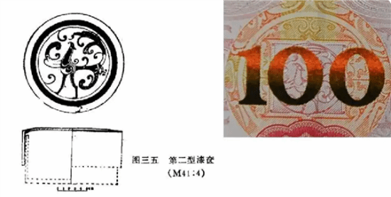 谁穿越了?2000多年前战国漆器图案与人民币高度相似