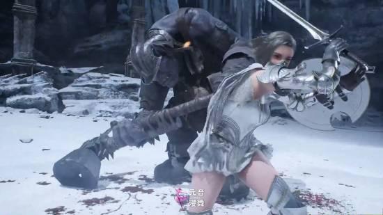 《洛奇英雄传》新作美女战斗画面!大白腿太爱了 《洛奇英雄传》新作美女战斗画面!大白腿太爱了