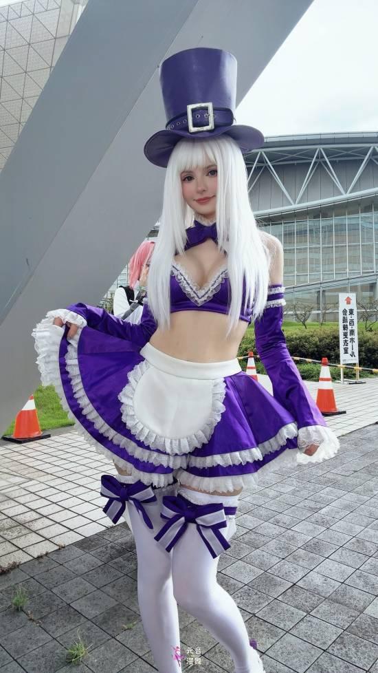 艾什莉体模现场新图！黑丝兔女郎 大雷小蛮腰太顶了