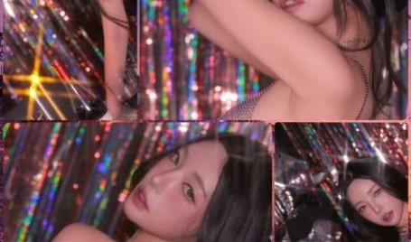 韩版完蛋美女女主新照：夜店尤物!大雷涂满亮晶晶